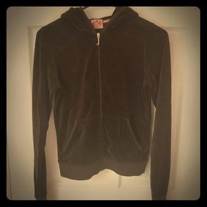 Juicy Brown Zip up sweatshirt